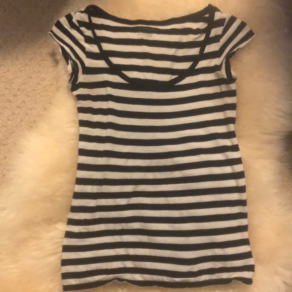 Club Monaco XS Striped Tshirt